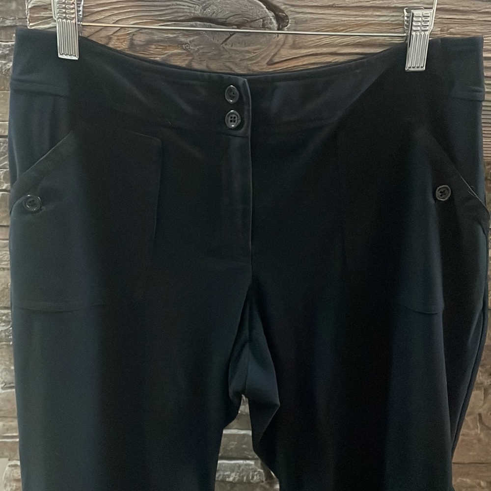 Coldwater Creek black pants 8petite - Picture 3 of 10
